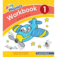Jolly Phonics Workbook 1: In Print Letters (American English Edition) /JOLLY LEARNING LTD/Sue Lloyd